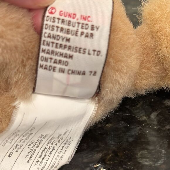 Gotta Getta Gund Lion 7” Plush VTG 1993 - Picture 8 of 8